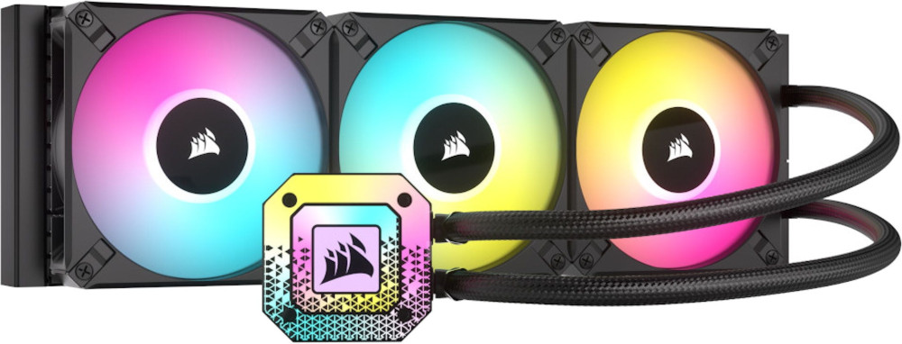 Водяное охлаждение Corsair iCUE H150i ELITE CAPELLIX XT (CW-9060070-WW)
