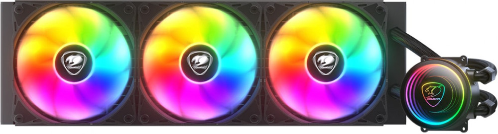 Водяное охлаждение Cougar Poseidon Elite ARGB 360 Black