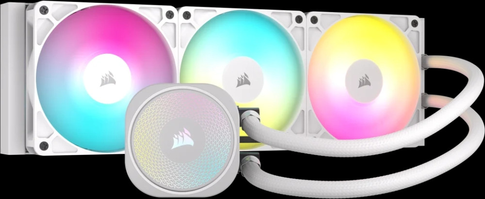 Водяное охлаждение Corsair NAUTILUS 360 RS ARGB White (CW-9060095-WW)