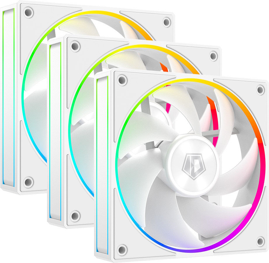 Вентилятор ID-COOLING AF-127-ARGB-W Trio