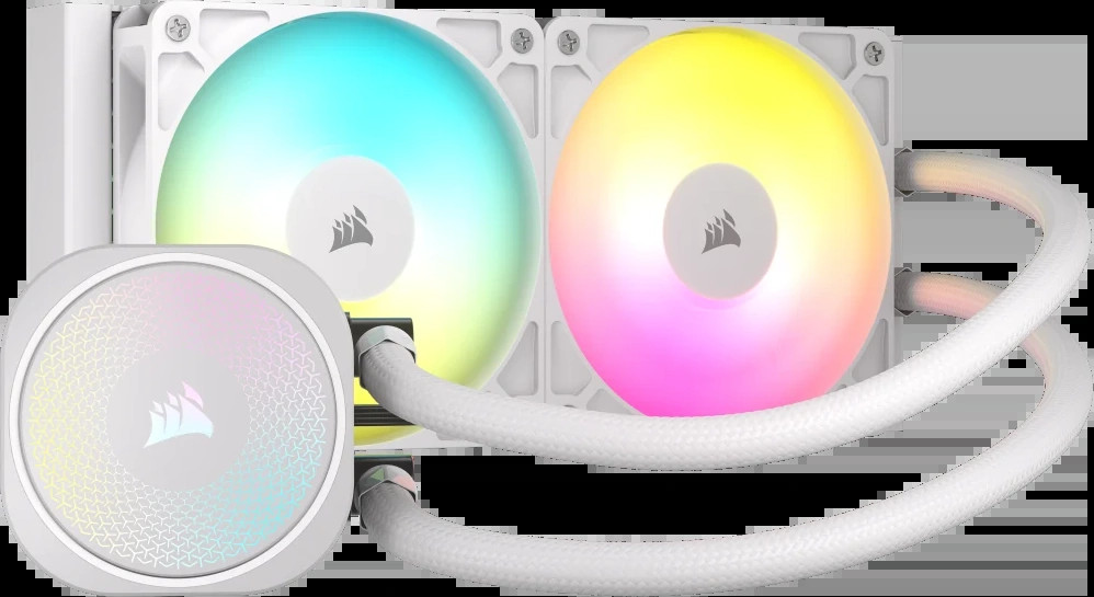 Водяное охлаждение Corsair NAUTILUS 240 RS ARGB White (CW-9060094-WW)