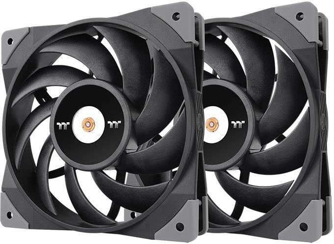 Вентилятор Thermaltake ToughFan 12 High Static Pressure (2-Fan Pack) (CL-F082-PL12BL-A)