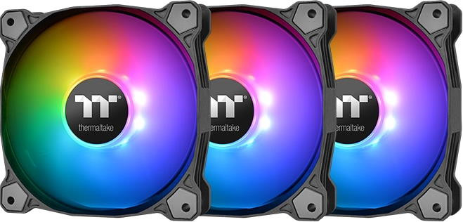 Вентилятор Thermaltake Pure Plus 12 RGB Radiator (3-Fan Pack) (CL-F063-PL12SW-A)