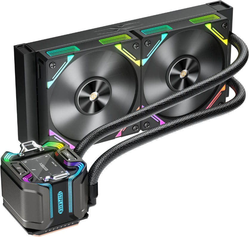 Водяное охлаждение 1stPlayer X-240 Black