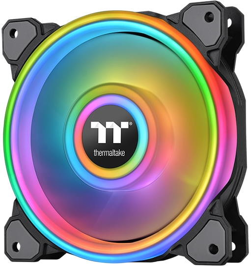 Вентилятор Thermaltake Riing Quad 12 RGB Radiator Black (1-Fan Pack) (CL-F088-PL12SW-C)