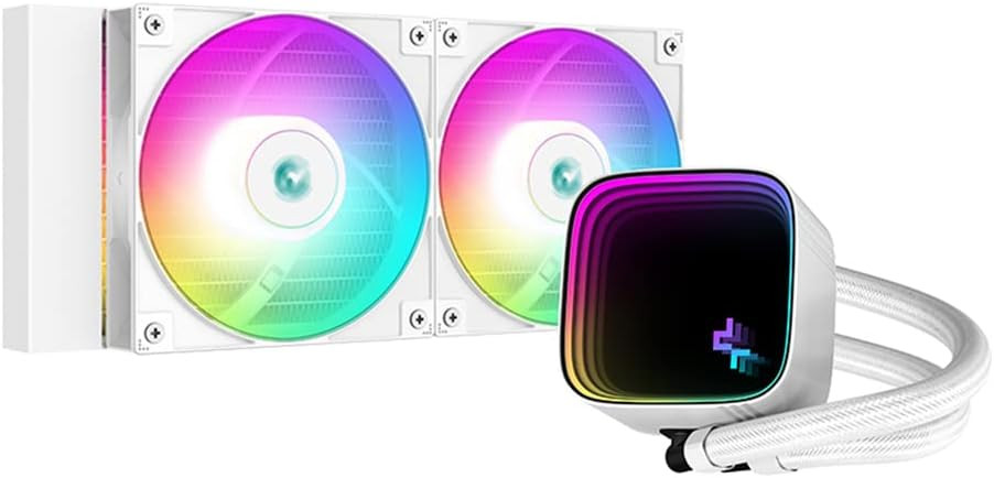 Водяное охлаждение Deepcool LS520 SE White (R-LS520-WHAMMM-G-1)