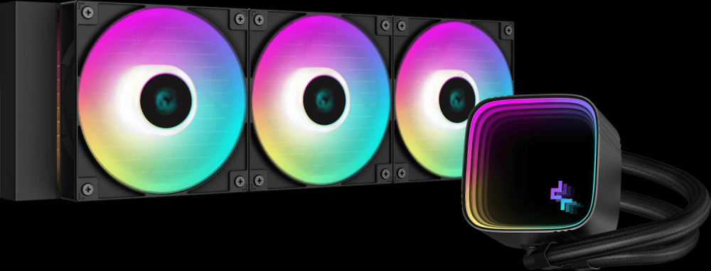 Водяное охлаждение Deepcool LS720 SE Black (R-LS720-BKAMMM-G-1)