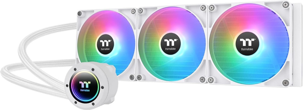 Водяне охолодження Thermaltake TH420 V2 ARGB Snow (CL-W378-PL14SW-A)