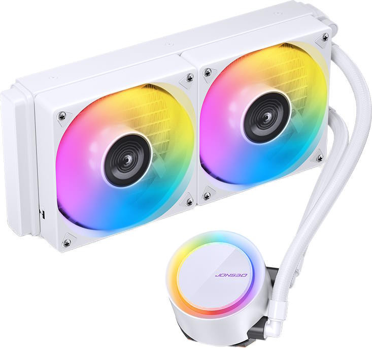 Водяное охлаждение Jonsbo TG-240 White