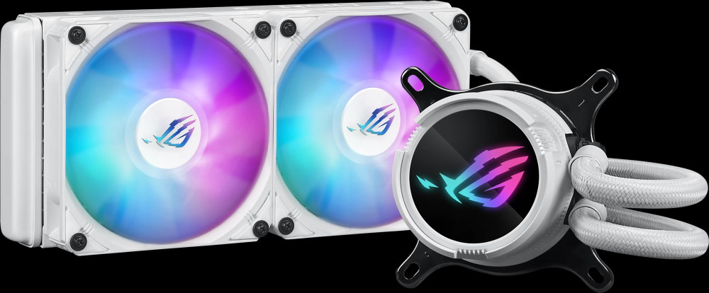 Водяное охлаждение Asus ROG STRIX LC III 240 ARGB White (90RC00S2-M0UAY0)