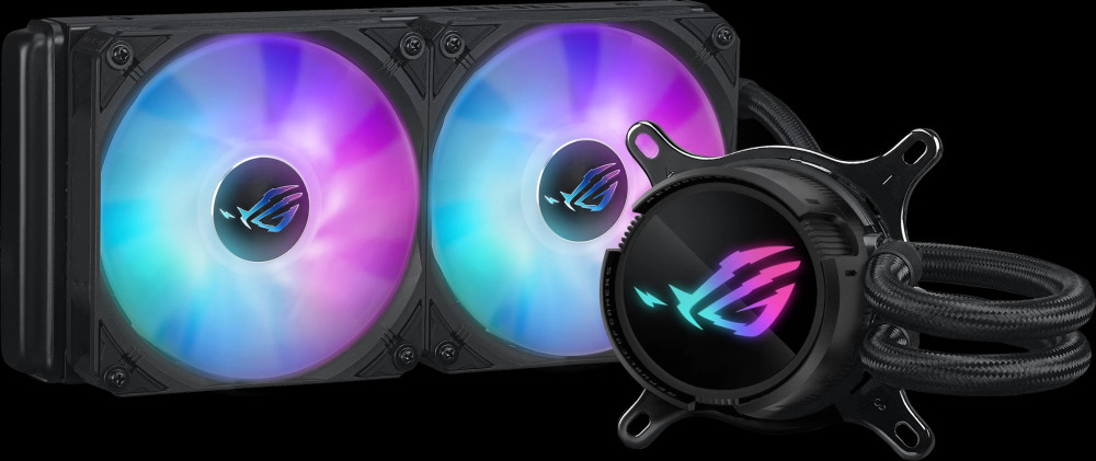 Водяное охлаждение Asus ROG STRIX LC III 240 ARGB (90RC00S1-M0UAY0)