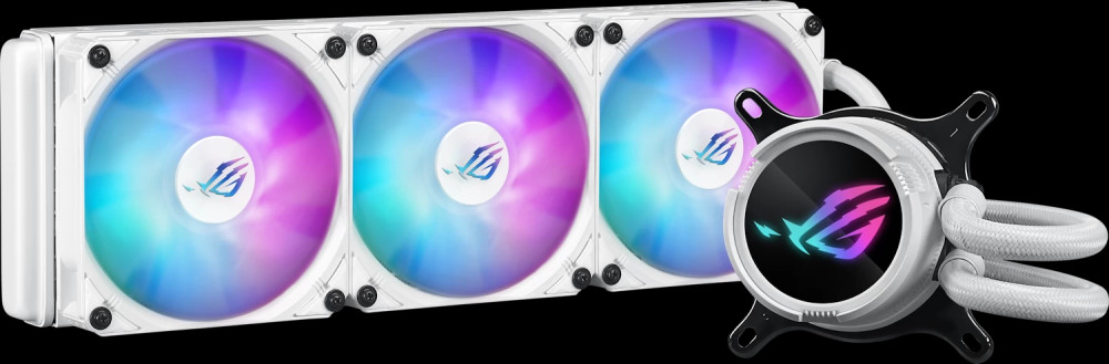 Водяное охлаждение Asus ROG STRIX LC III 360 ARGB White (90RC00T2-M0UAY0)