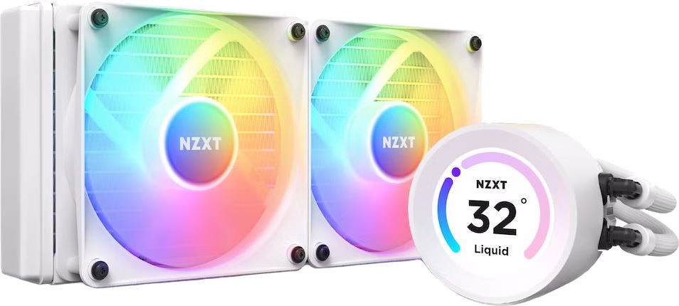 Водяне охолодження NZXT Kraken Elite 240 RGB White (RL-KR24E-W1)