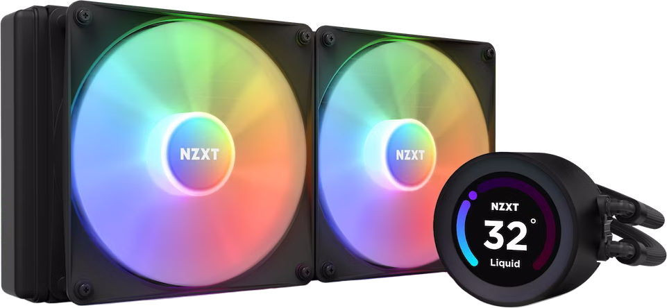 Водяное охлаждение NZXT Kraken Elite 280 RGB Black (RL-KR28E-B1)
