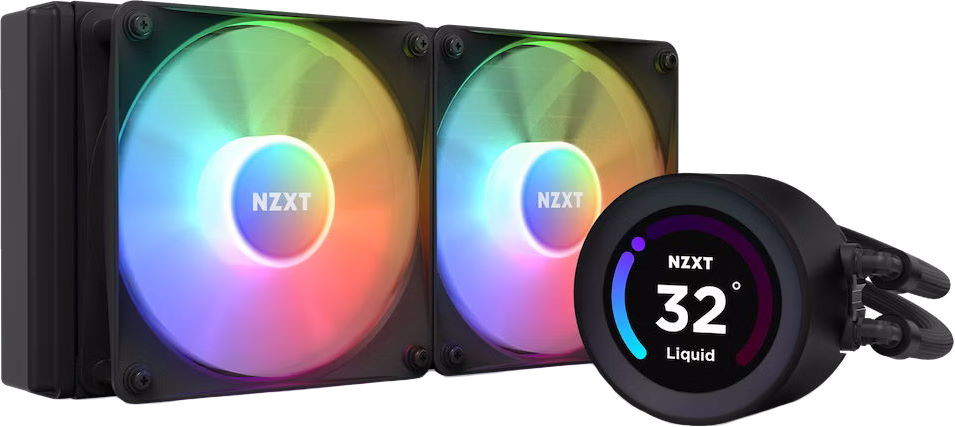 Водяне охолодження NZXT Kraken Elite 240 RGB Black (RL-KR24E-B1)