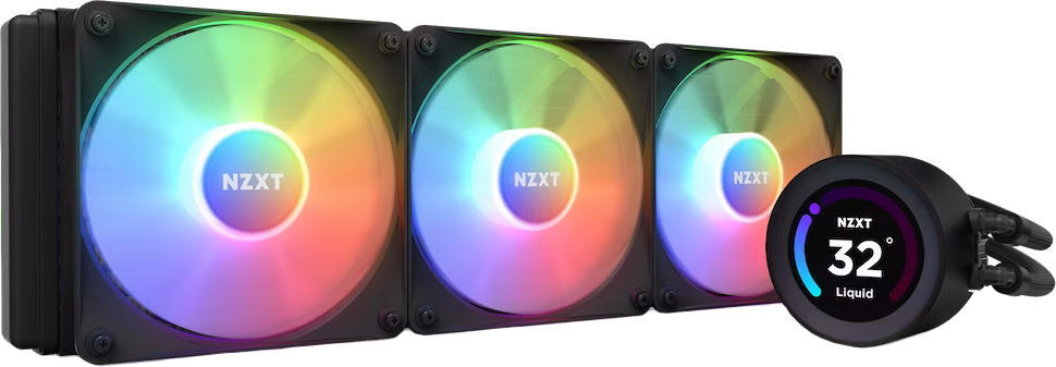 Водяное охлаждение NZXT Kraken Elite 360 RGB Black (RL-KR36E-B1)
