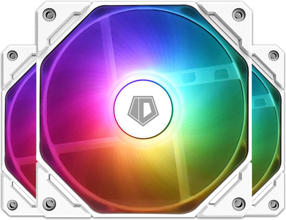 Вентилятор ID-COOLING TF-12025-ARGB Trio Snow