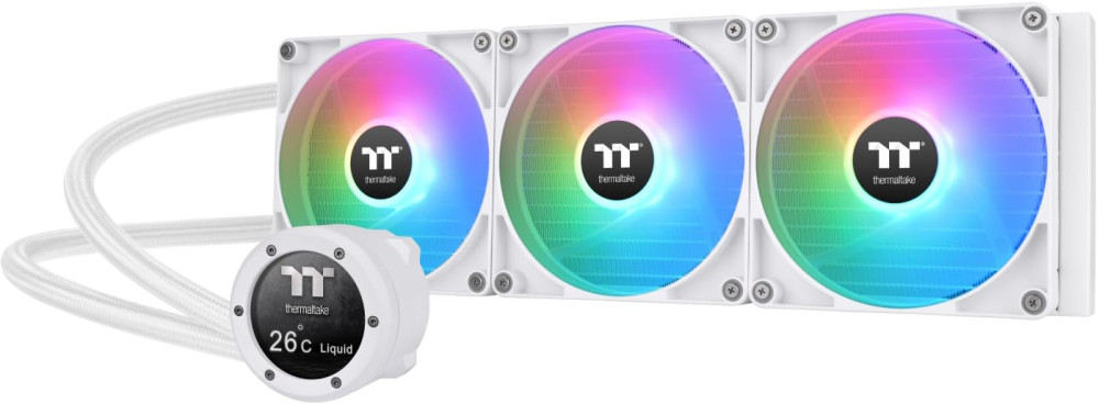 Водяне охолодження Thermaltake TH420 V2 Ultra ARGB White (CL-W407-PL14SW-A)