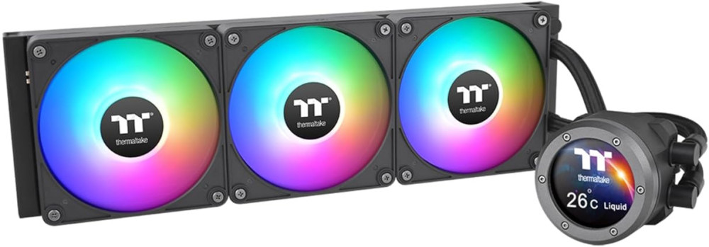 Водяне охолодження Thermaltake TH420 V2 Ultra EX ARGB Black (CL-W417-PL14SW-A)