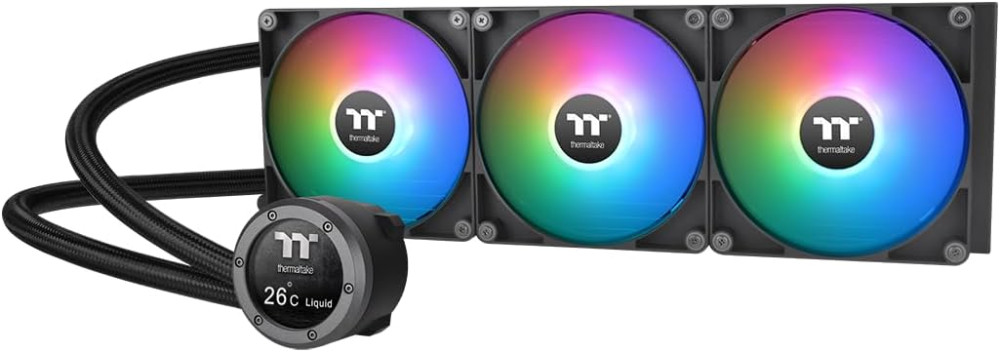 Водяне охолодження Thermaltake TH420 V2 Ultra ARGB Black (CL-W386-PL14SW-A)