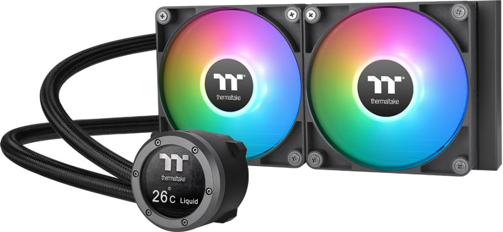 Водяное охлаждение Thermaltake TH240 V2 Ultra ARGB Black (CL-W383-PL12SW-A)