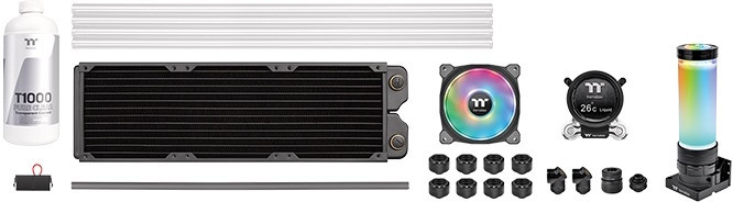 Система охлаждения Thermaltake Pacific CLM360 Ultra Hard Tube Liquid Cooling Kit (CL-W335-CU12SW-A)