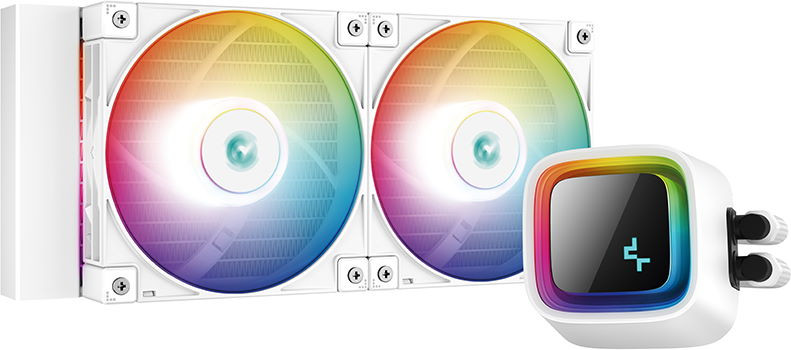 Водяное охлаждение Deepcool LS520 White (R-LS520-WHAMNT-G-1)