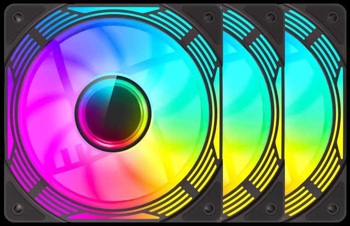 Вентилятор Gamemax KF300R Black