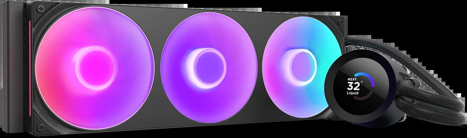 Водяное охлаждение NZXT Kraken Plus 360 RGB Black (RL-KR360-B2)