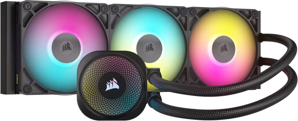 Водяное охлаждение Corsair iCUE LINK TITAN 360 RX RGB Black (CW-9061018-WW)