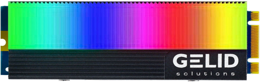 Радиатор Gelid Solutions GLINT ARGB M.2 SSD (M2-RGB-01)