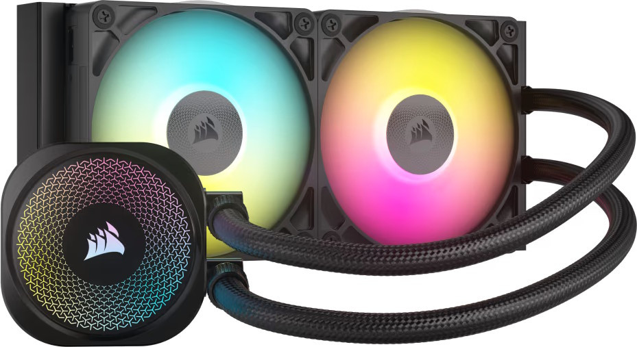 Водяное охлаждение Corsair iCUE LINK TITAN 240 RX RGB Black (CW-9061016-WW)