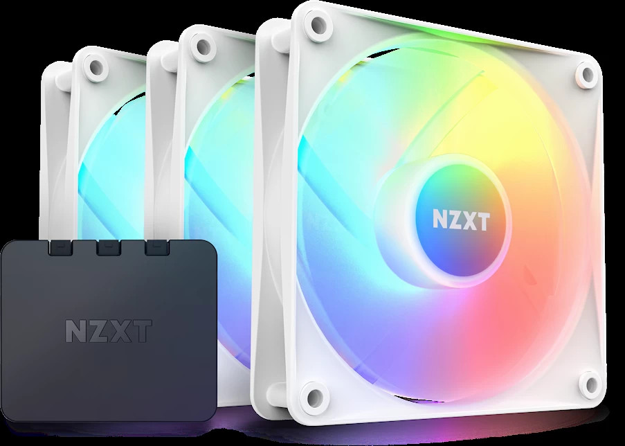 Вентилятор NZXT F120 RGB Core Triple Pack White (RF-C12TF-W1)
