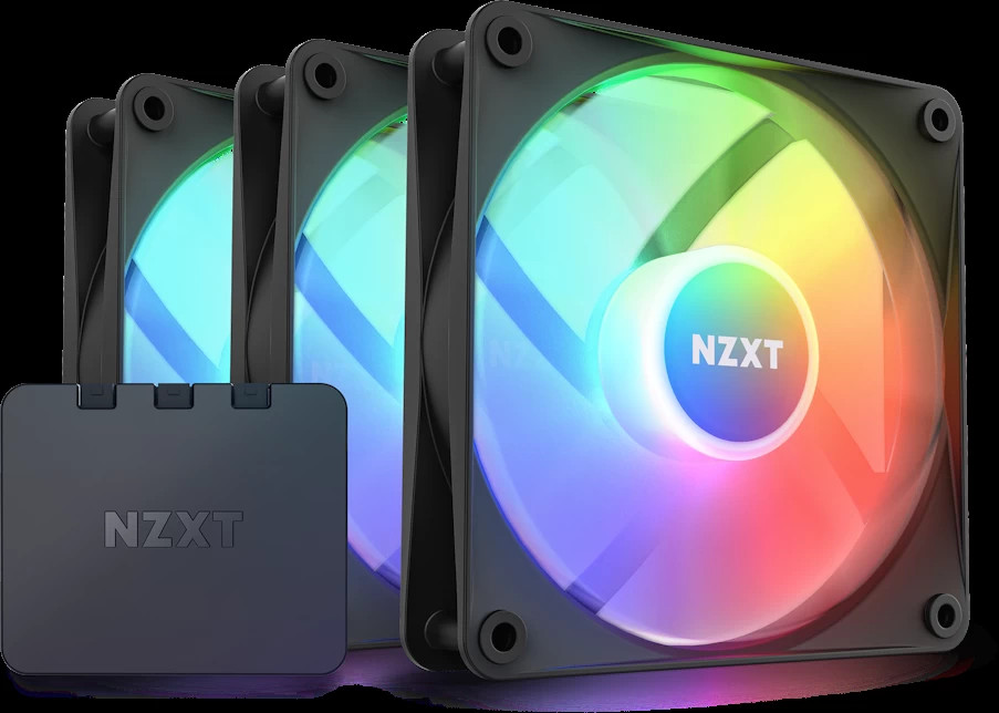 Вентилятор NZXT F120 RGB Core Triple Pack Black (RF-C12TF-B1)