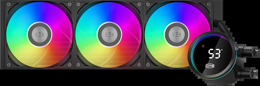 Водяне охолодження PCCooler DA360 Pro ARGB Digital Black