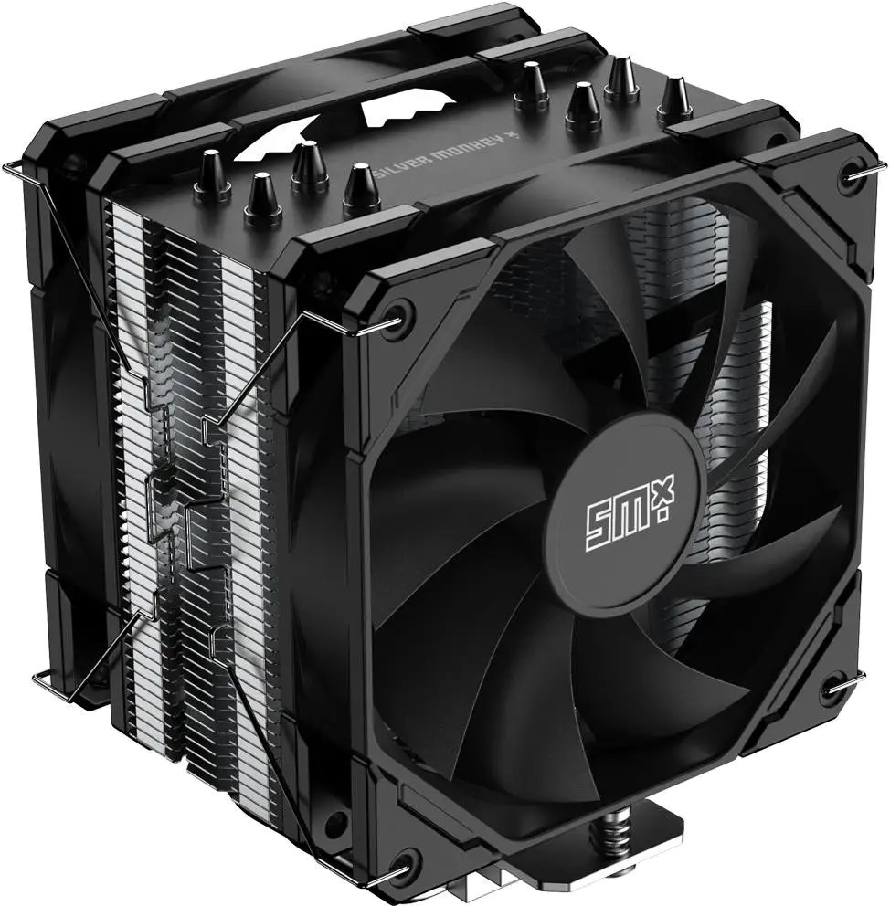 Кулер Silver Monkey X Crisp Dual (SMX-CPUCRD-120)