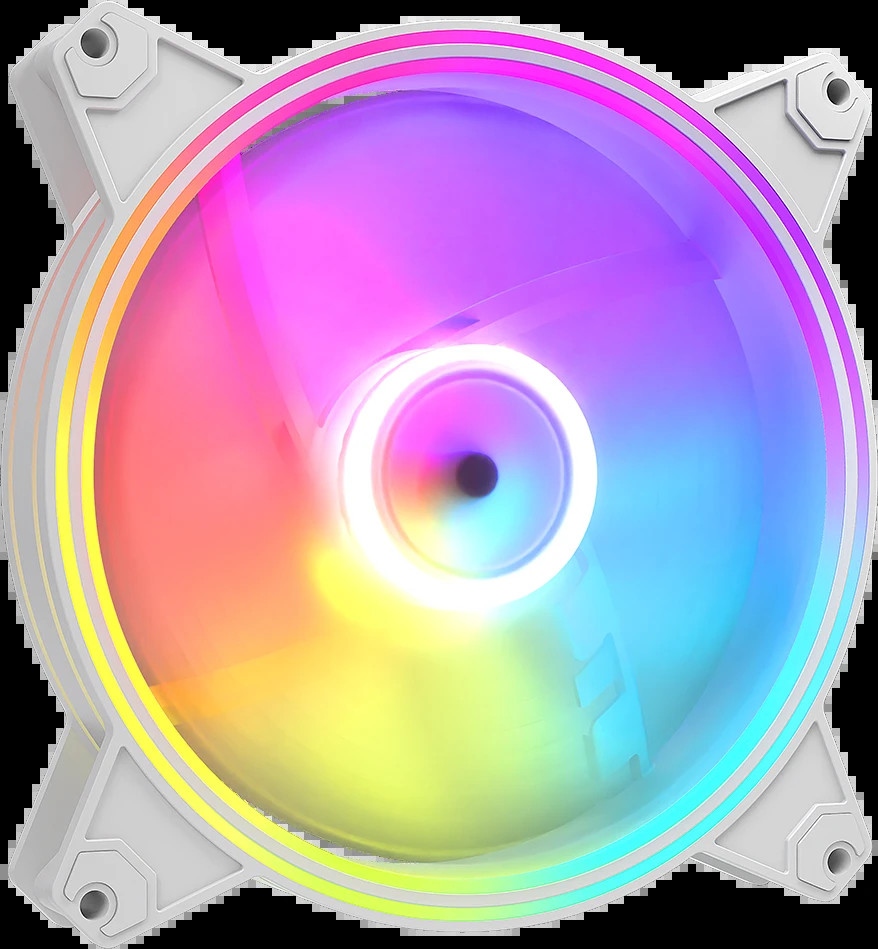 Вентилятор MODECOM Volcano Apex 140 ARGB White (FAN-APEX-140S-ARGB-200)