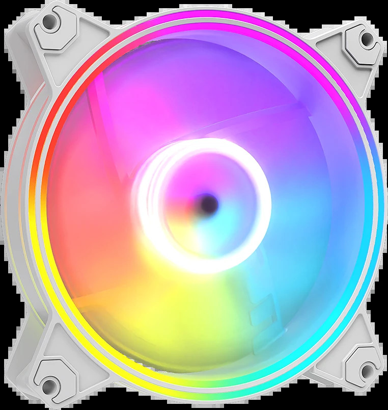 Вентилятор MODECOM Volcano Apex 120 ARGB White (FAN-APEX-120S-ARGB-200)