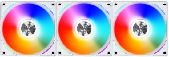 Вентилятор Lian Li Uni Fan AL120 RGB 3-Pack White (G99.12AL3W.00)
