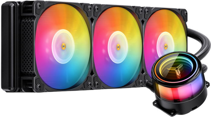 Водяное охлаждение Jonsbo TW7-360 ARGB Black