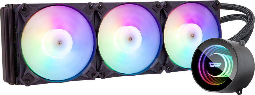 Водяное охлаждение DarkFlash Twister DX360 Black