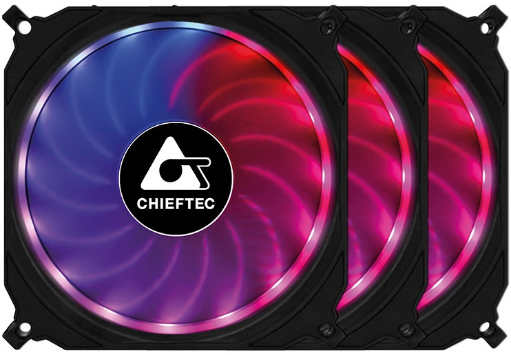 Вентилятор Chieftec Tornado 3 in 1 RGB (CF-3012-RGB)