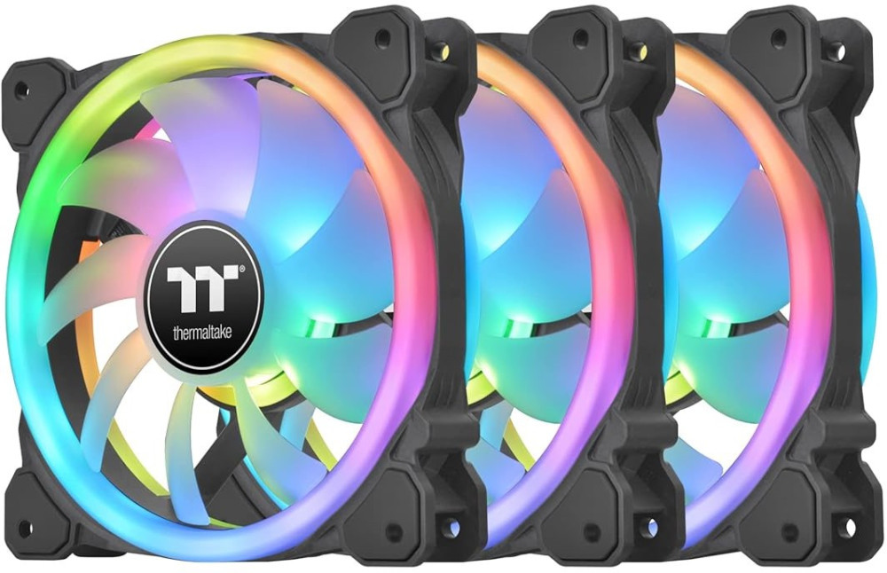 Система охлаждения Thermaltake SWAFAN 12 RGB Radiator Fan (3-Fan Pack) (CL-F137-PL12SW-A)