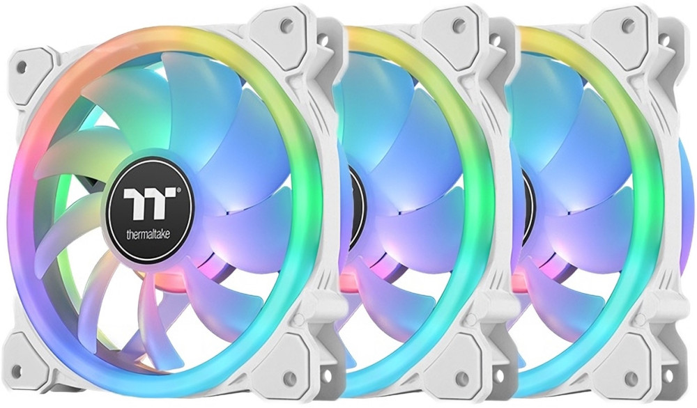Система охлаждения Thermaltake SWAFAN 12 RGB Radiator Fan White (3-Fan Pack) (CL-F145-PL12SW-A)