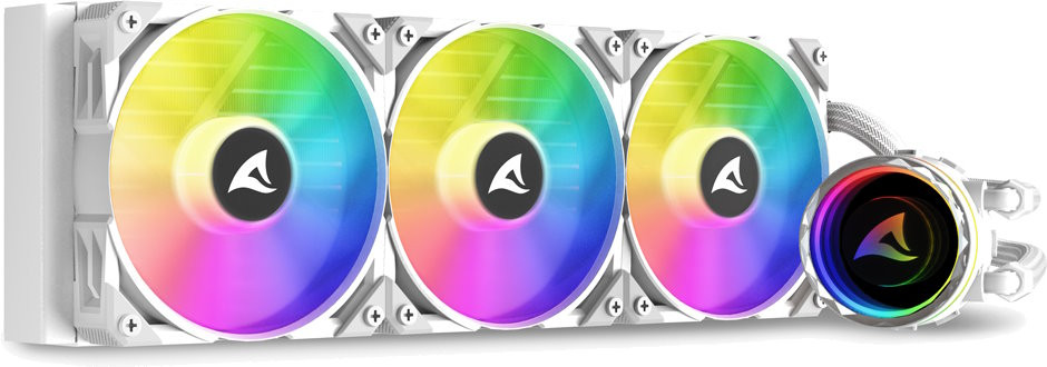 Водяное охлаждение Sharkoon S90 RGB White