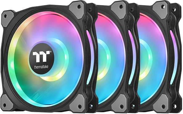 Вентилятор Thermaltake Riing Duo 12 RGB (3-Fan Pack) (CL-F073-PL12SW-A)