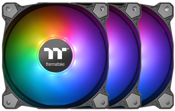 Вентилятор Thermaltake Pure 12 ARGB Sync Radiator Black (3-Fan Pack) (CL-F079-PL12SW-A)