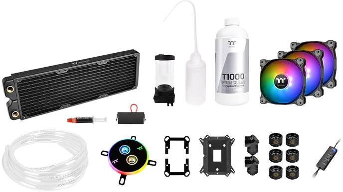Система охлаждения Thermaltake Pacific C360 DDC Soft Tube Water Cooling Kit (CL-W253-CU12SW-A)