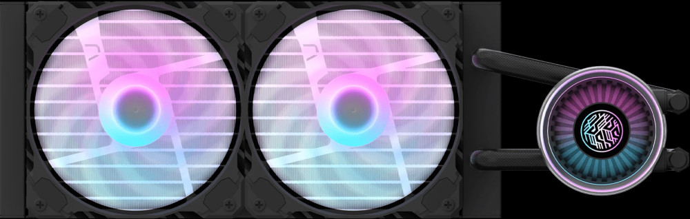 Водяное охлаждение DarkFlash Nebula DN240 Black