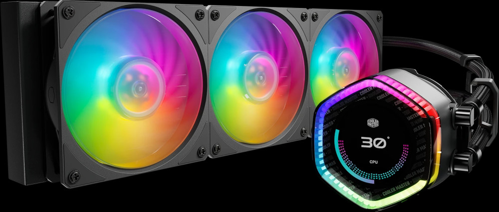 Водяное охлаждение Cooler Master MasterLiquid 360 ION Black (MLY-D36M-A24PZ-R1)